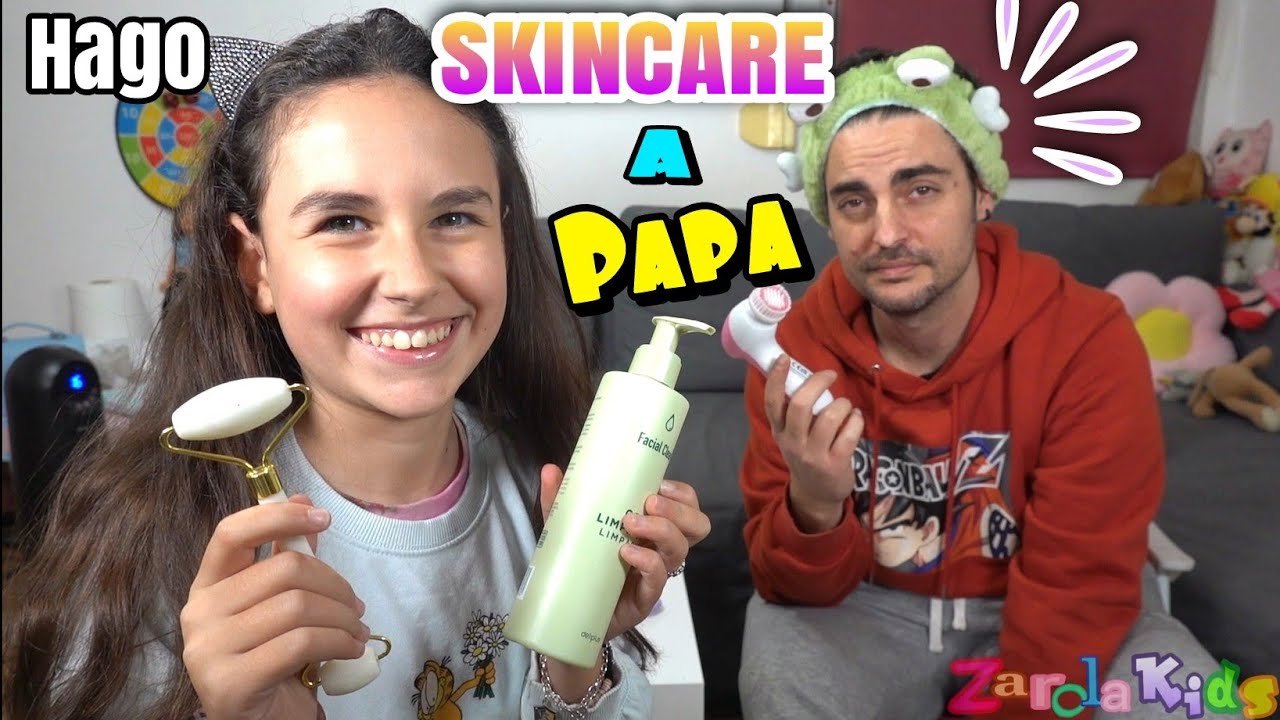 HAGO SKINCARE a PaPa !! y se quema la cara...