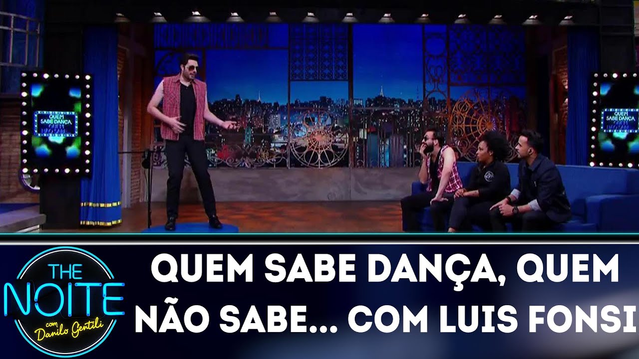 Quem sabe dança, quem não sabe... com Luis Fonsi | The Noite (26/03/18)