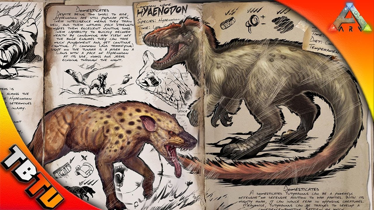 HYAENODON AND YUTYRANNUS! PREPAIRING FOR PATCH 258! Ark Survival Evolved