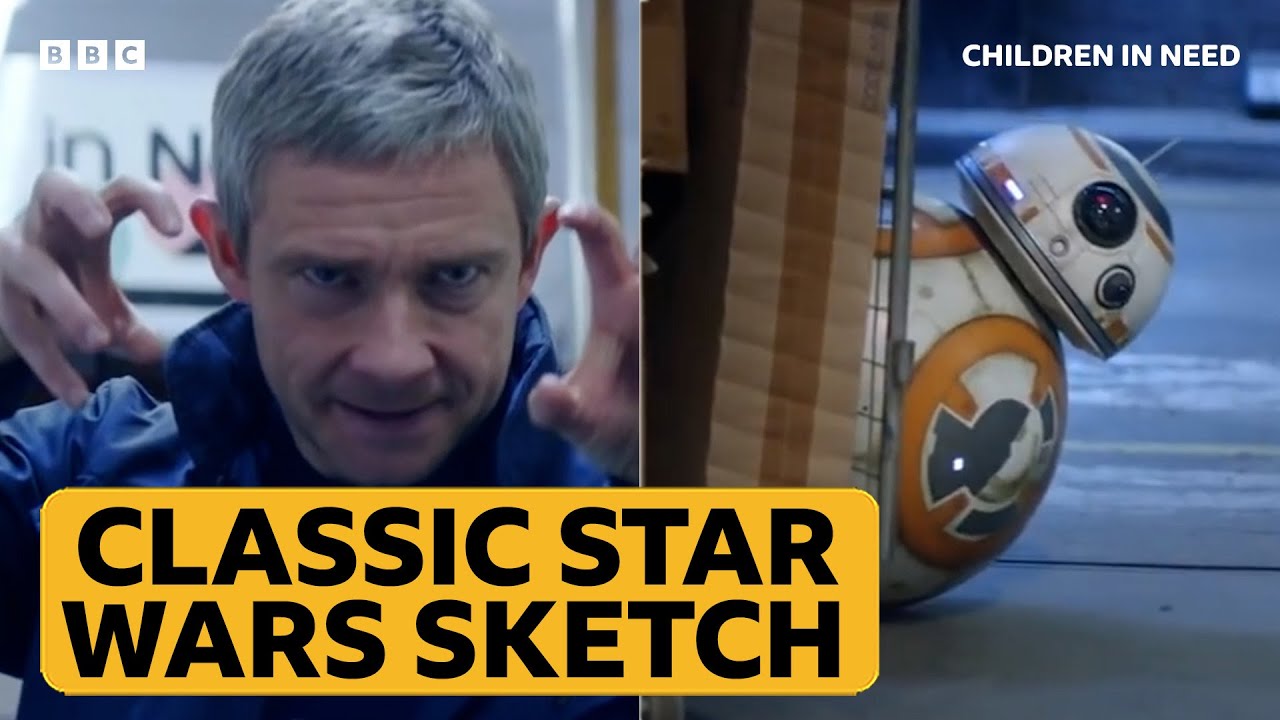 Martin Freeman's HILARIOUS Yoda Impression 🫣😂 | BBC Children in Need 2015