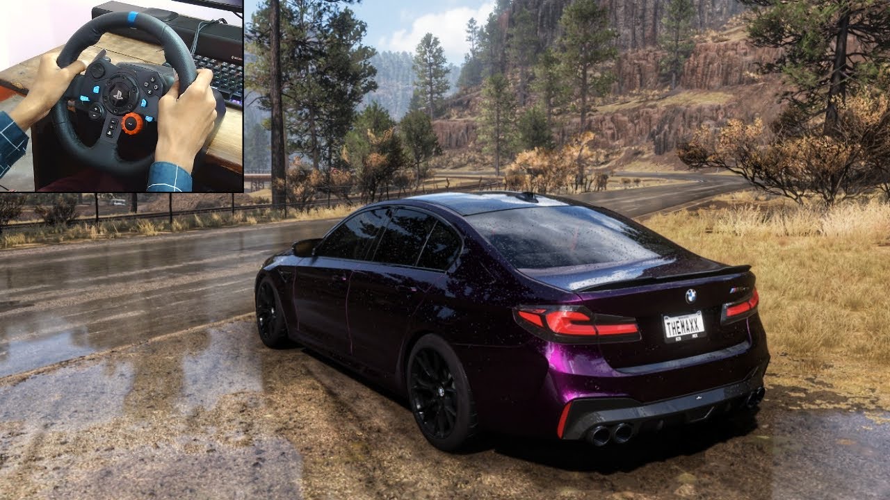 BMW M5 CS | Forza Horizon 5 | Logitech g29 gameplay