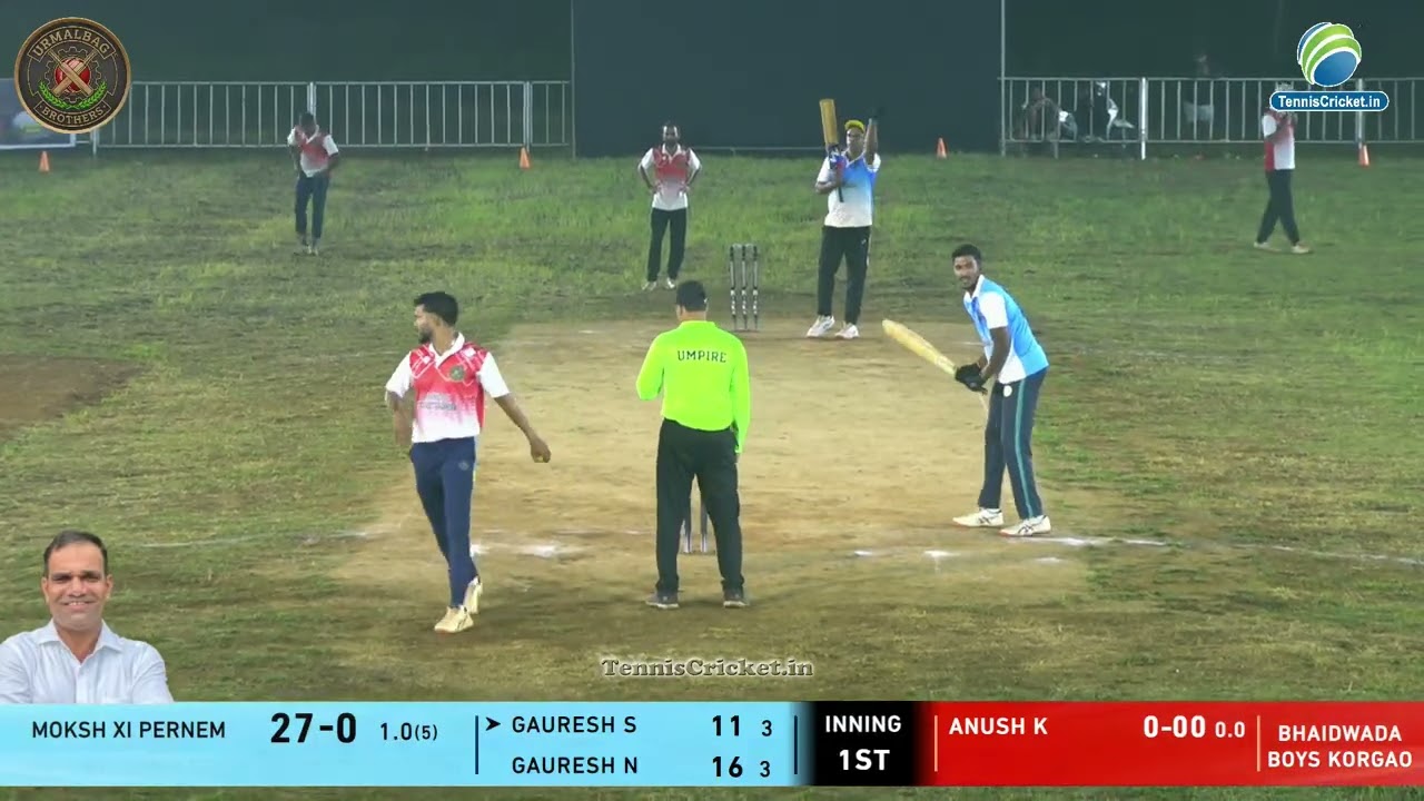 BHAIDWADA BOYS KORGAO VS MOKSH XI PERNEM || URMALBAG BROTHERS TROPHY 2026