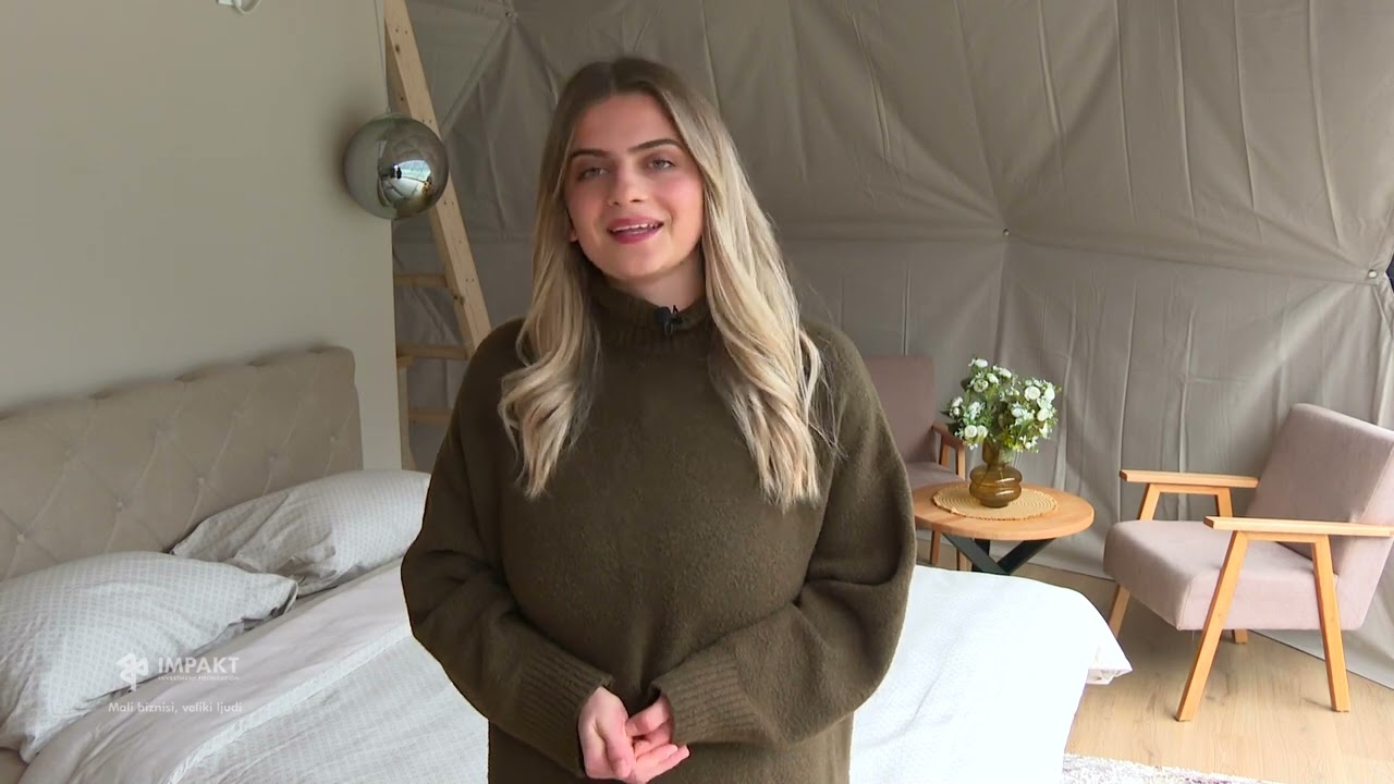 MALI BIZNISI, VELIKI LJUDI: MELISA IZ GORAŽDA VLASNICA JE PRVE GLAMPING KUPOLE PORED RIJEKE DRINE