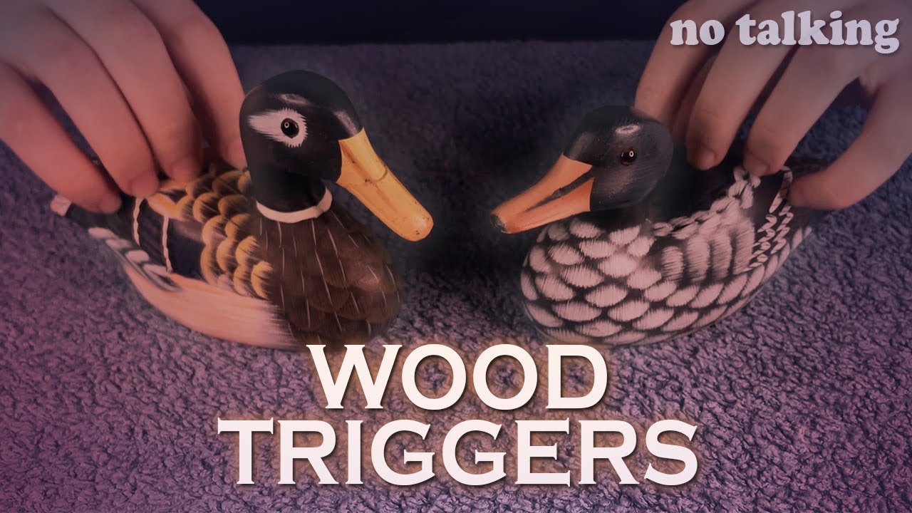 [ASMR] WOOD SCRATCHING and STROKING (no talking)