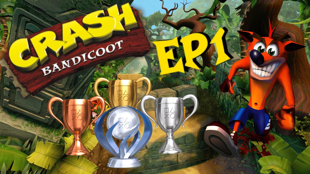 100% des Trophées de Crash Bandicoot Partie 1