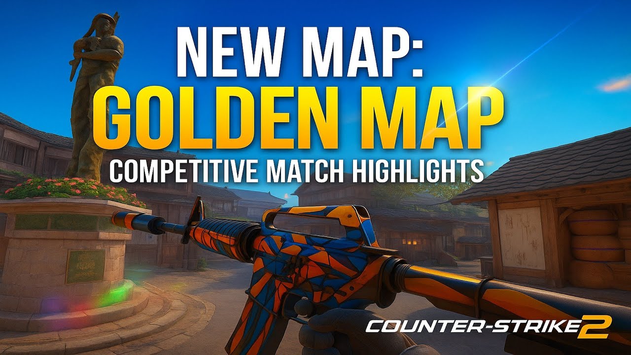 Testing the New Golden Map in Counter-Strike 2
