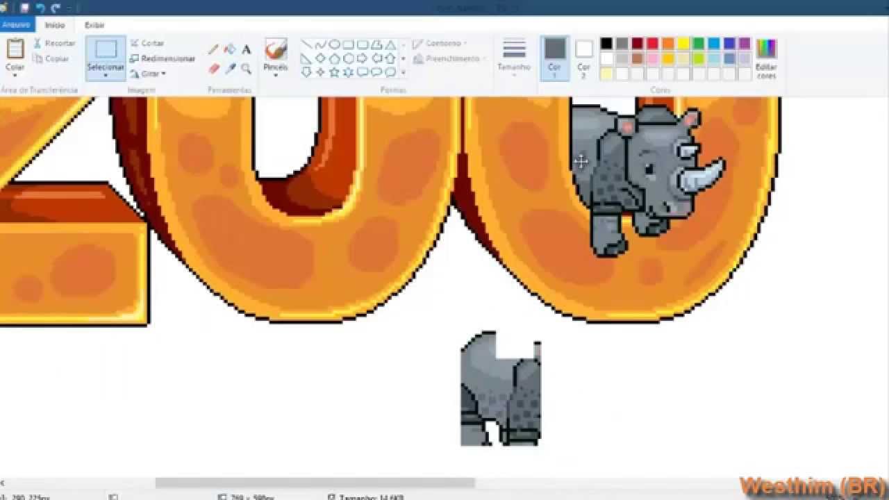 Habbo Pixel art - Zoo by Westhim