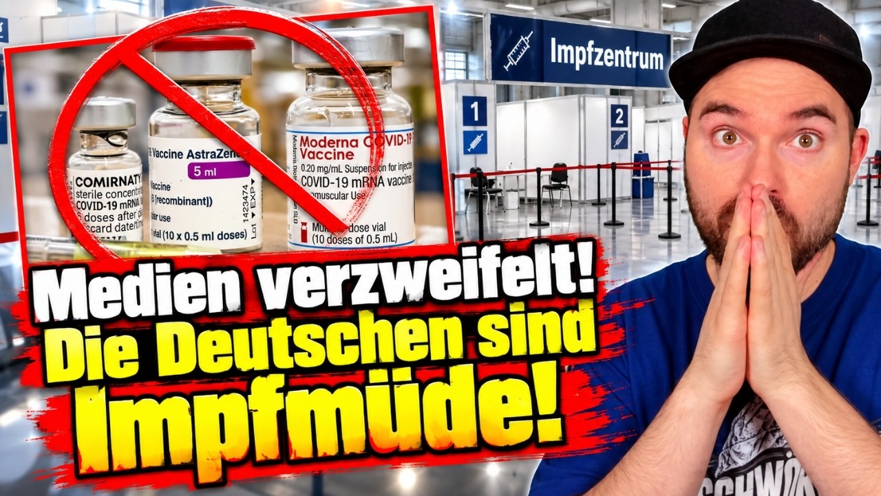 Medien verzweifelt! Die Deutschen sind Impfm&uuml;de!