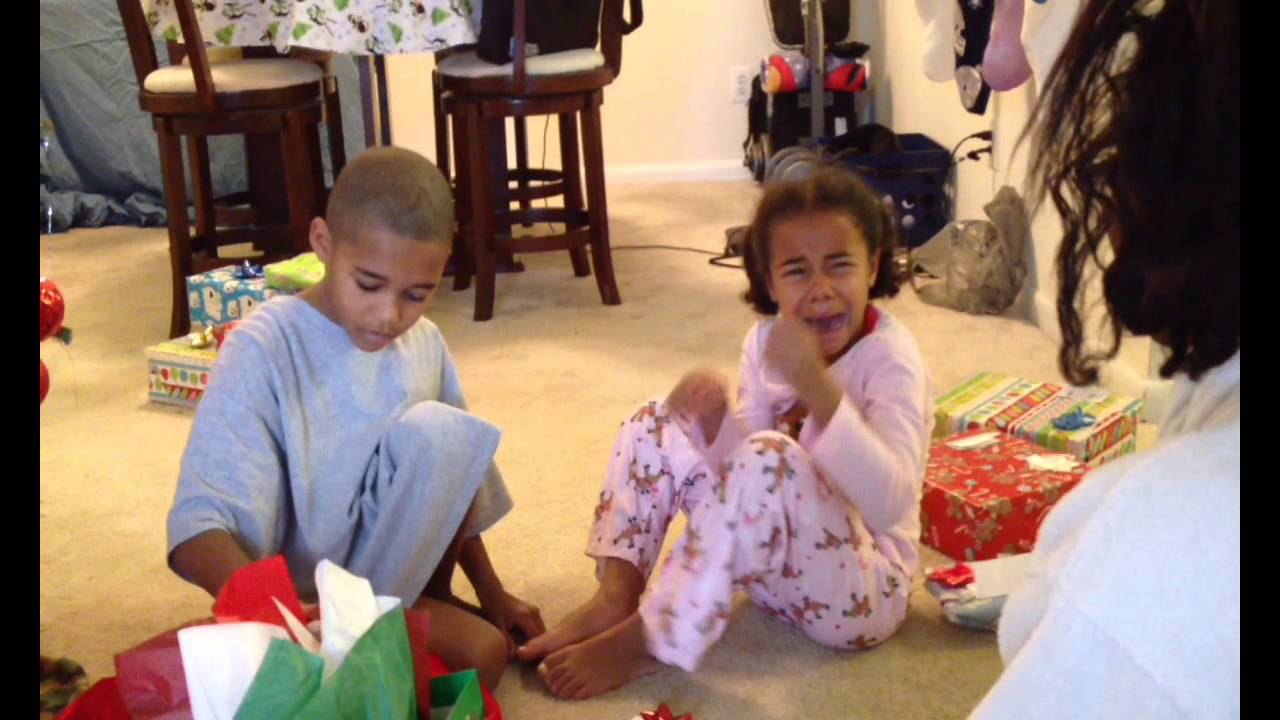Christmas coal prank