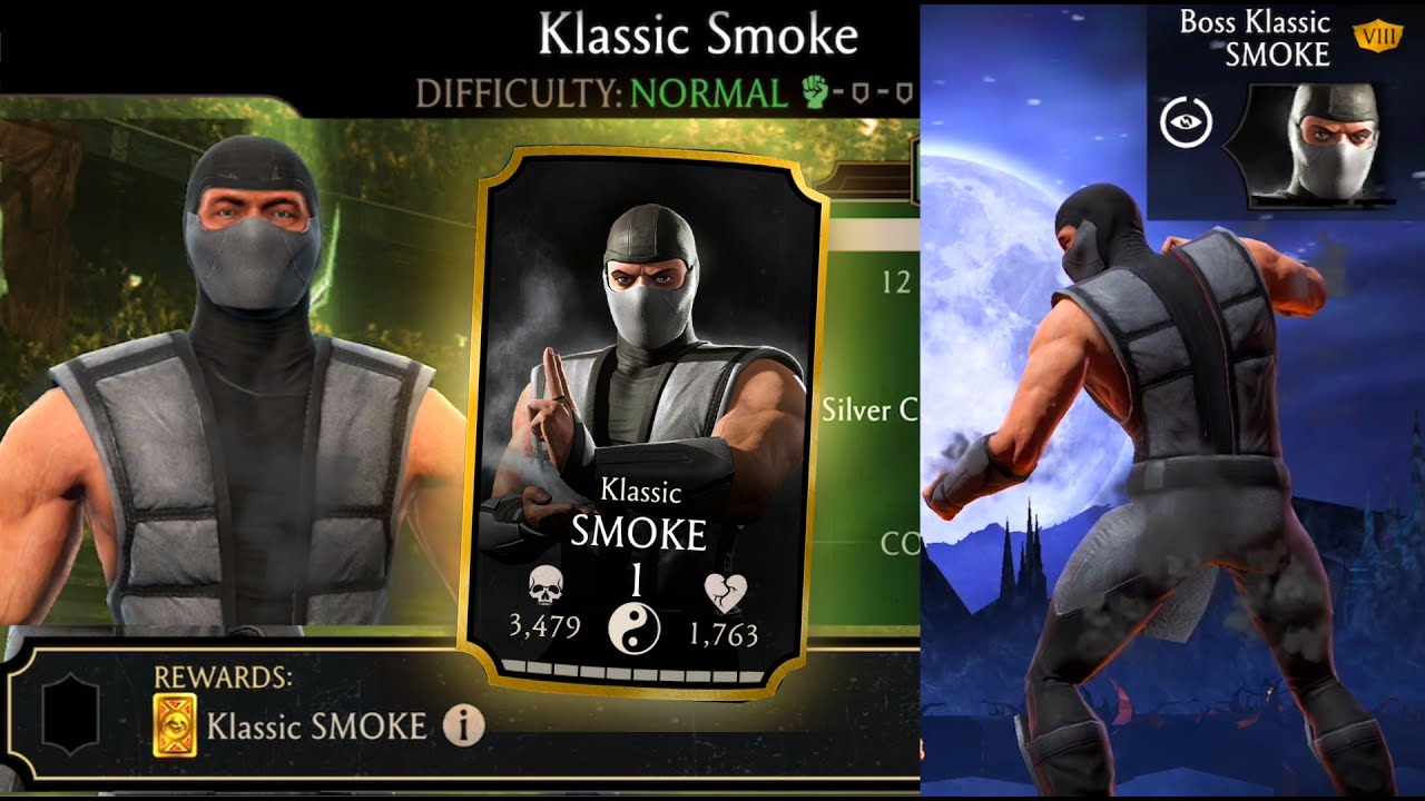 Испытание MK Mobile KLASSIC SMOKE! Бесплатные души и набор «Классический ниндзя». НОВЫЕ испытания...