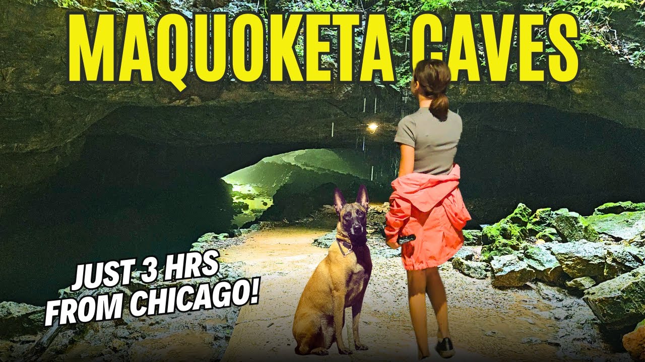 We Didn&rsquo;t Expect This in Iowa 😮 | Maquoketa Caves State Park