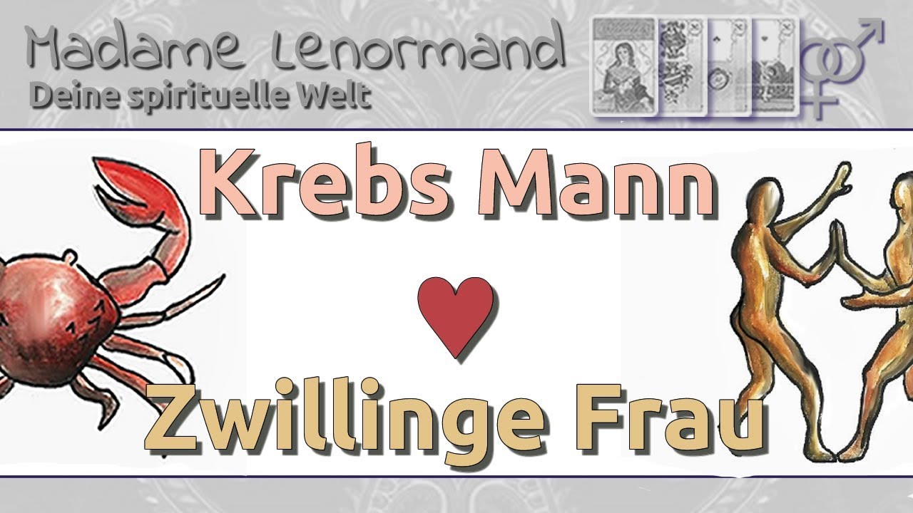 Krebs Mann & Zwillinge Frau: Liebe und Partnerschaft