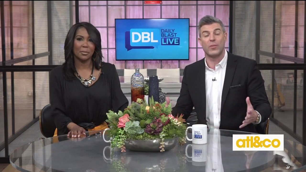 Christine chats with Daily Blast Live hosts Ebony Steele and Jeff Schroeder