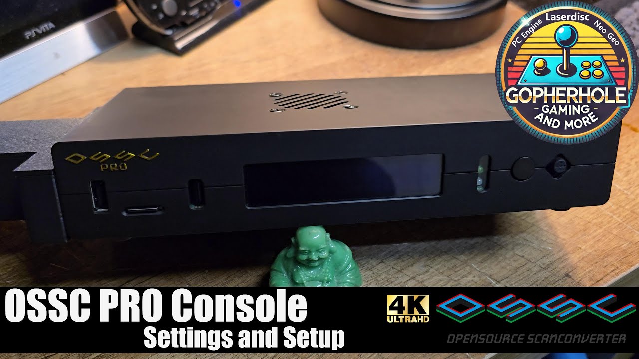 OSSC Pro overview and Console Settings