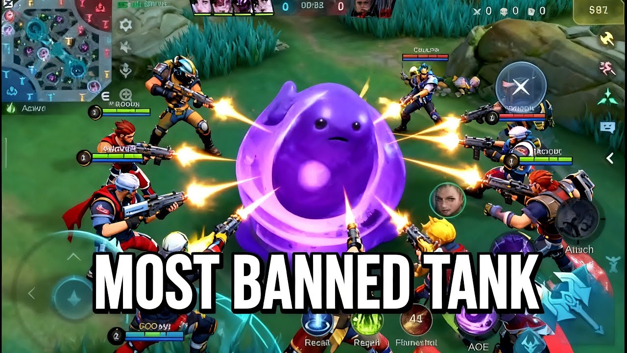 THE MOST BANNED TANK || GLOO || MLBB