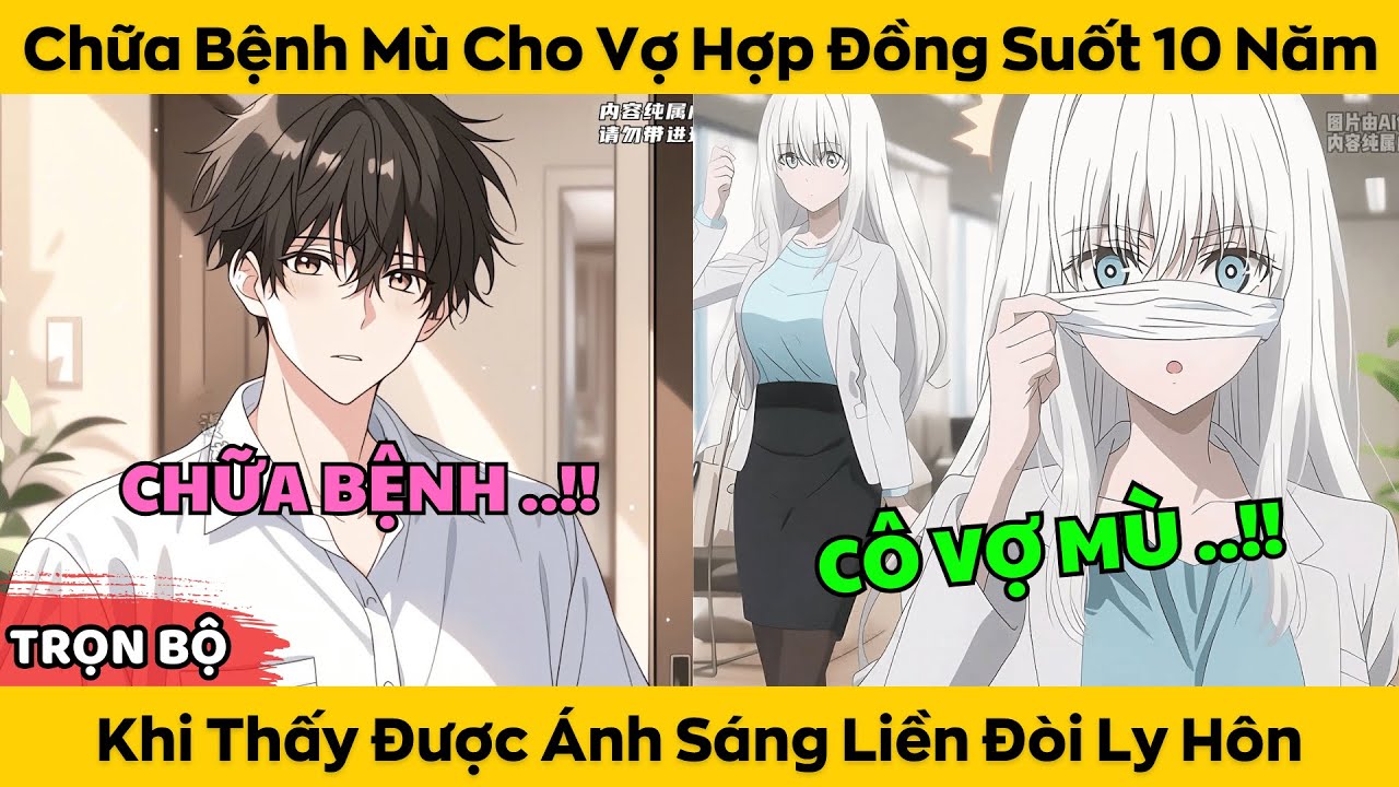 Trọn Bộ | Chữa Bệnh Mù Cho Vợ Hợp Đồng Suốt 10 Năm - Khi Thấy Được Ánh Sáng Liền Đòi Ly Hôn