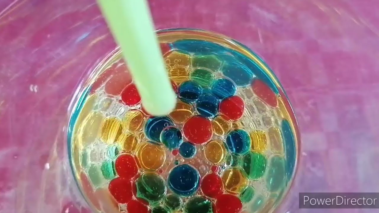 Bolle d'acqua colorate fluttuanti: esperimento quasi magico da fare a casa! 🏡 #DOPOSCUOLA