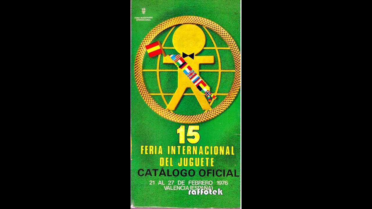 catalogo oficial 15ª feria internacional juguetes valencia 1976
