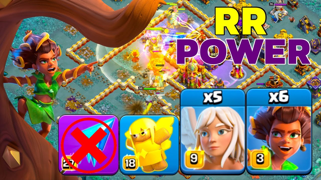 TH16 Queen Charge Root Rider - Best Legend League Attack Strategy! Clash of Clans
