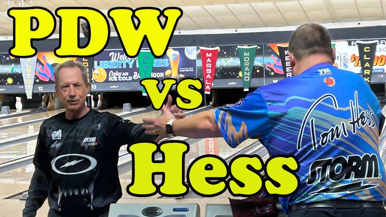 Round of 16 PBA50 Regional Liberty Lanes - PDW vs Hess Match