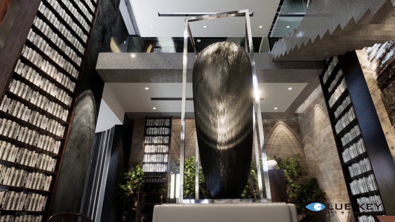 3D室內動畫展示 豪宅大廳