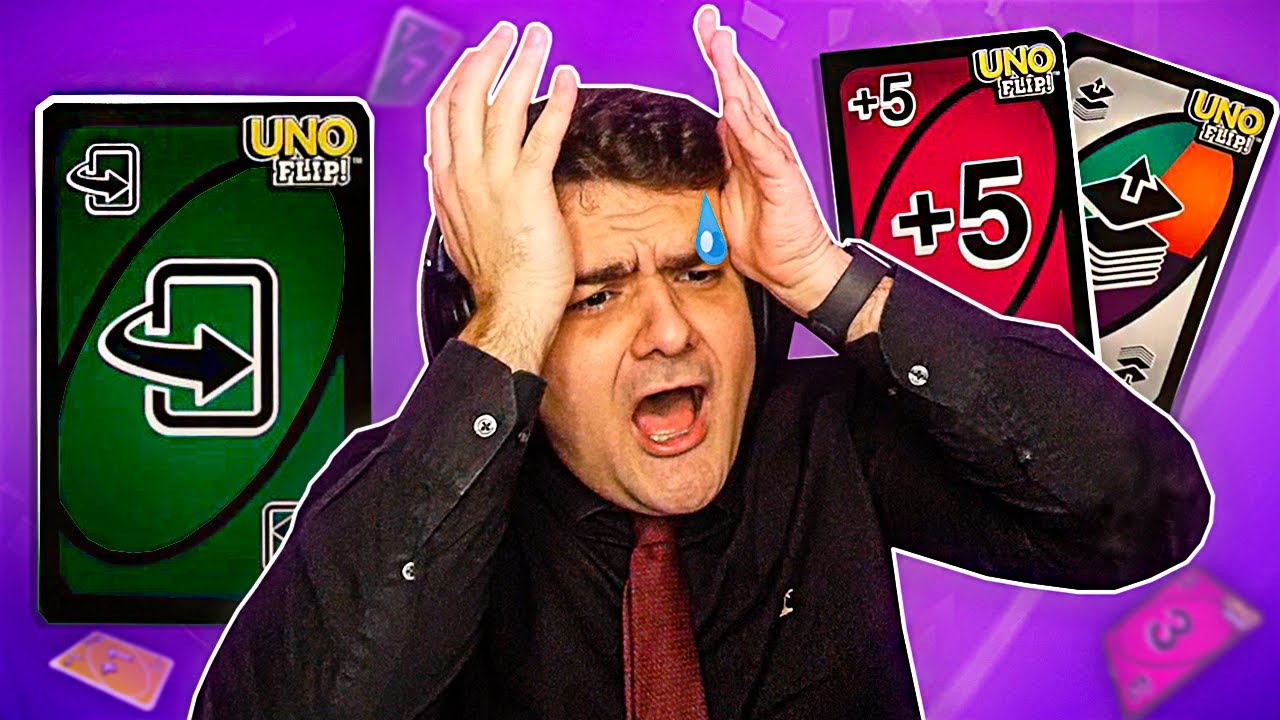 UNO FLIP, O MODO MAIS BIZARRO! Que cartas são essas?? c/ @CoreDasAntigas, @MrGuinas e @GabsYT.OFICIAL