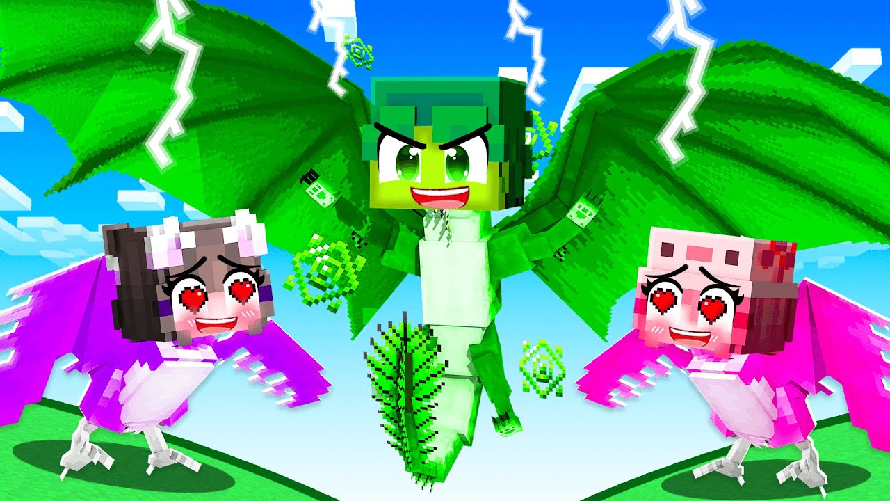 OrKsui wird Zum Stärksten VOGEL und Alle MÄDCHEN VERLIEBEN Sich... in Minecraft!