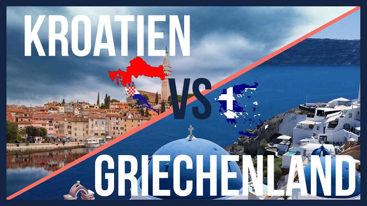 Kroatien vs Griechenland - Welches Segelrevier schneidet für eine Yachtcharter besser ab?