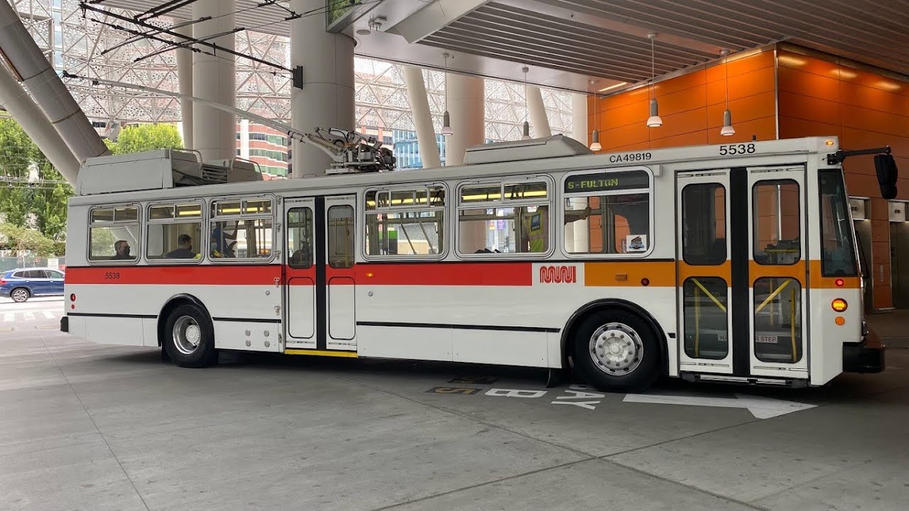 SF Muni 2002 ETI/Skoda 14TrSF 5538 Excursion Ride on Muni Heritage Day 2022
