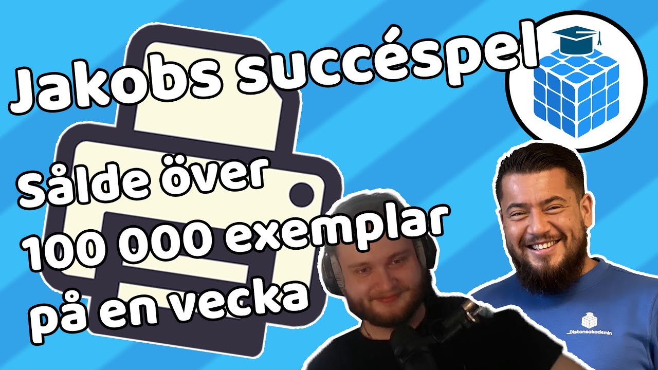 Byggde ett spel, sålde för miljoner - Jakobs succé: Dale & Dawson Stationery Supplies