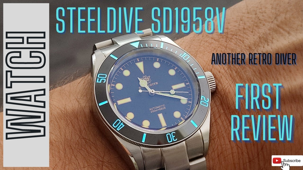Steeldive SD1958V - let's take a look.