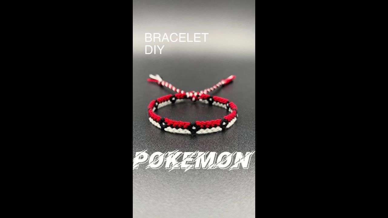 Create Your Own Style with DIY Cute Pokemon Bracelet - Explore Macrame DIY Lovely Bracelet Tutorial