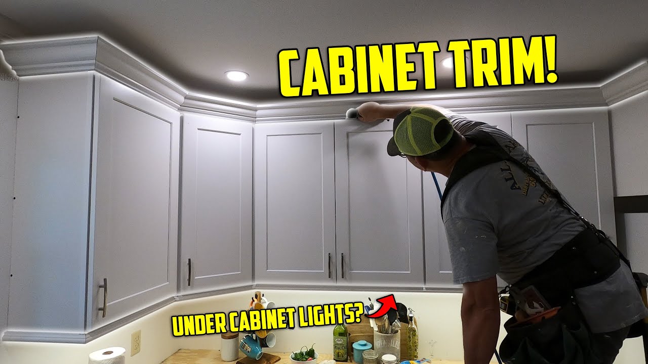 Remodeling a Kitchen A-Z - Part 14: Under Cabinet Lights, Trim, and Handles!
