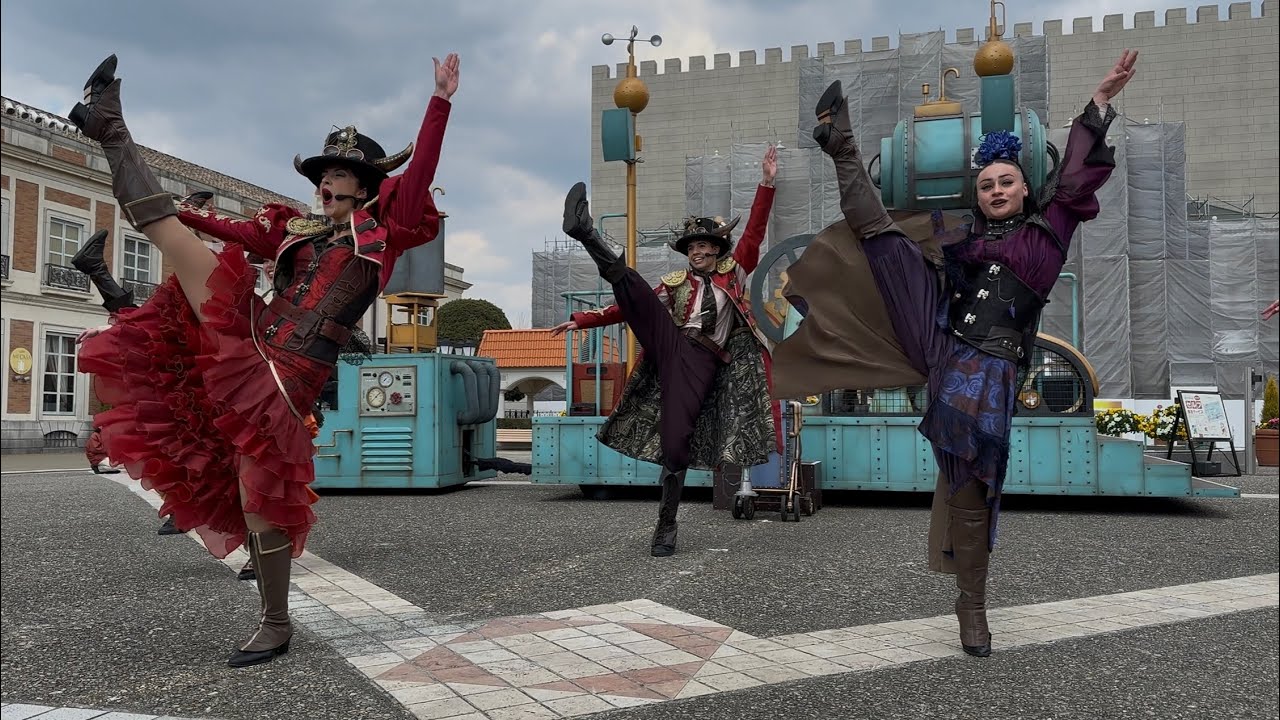 【志摩スペイン村パルケエスパーニャ】ストリートミュージカル「テソロ・デ・オーロ～真実の宝を探せ!～」2025/2/22 11:30（4K HDR 60fps）