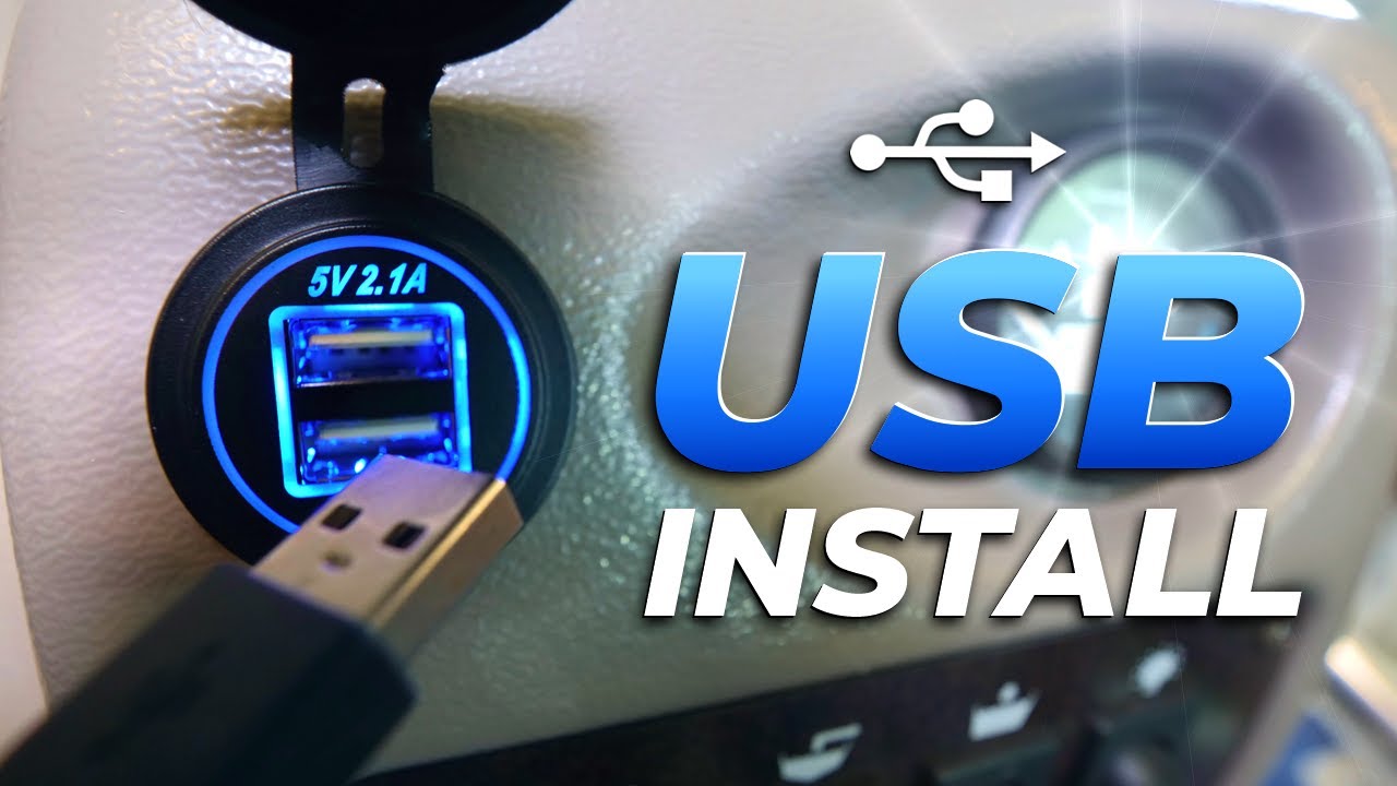 Как установить USB-порт питания + проводка на лодке и советы по использованию инструментов!