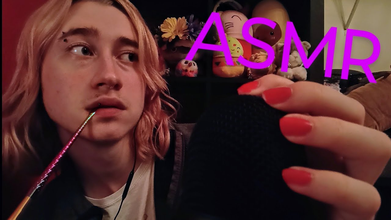ASMR Finding The Most SENSITIVE Spots on My Mic (Whispering)
