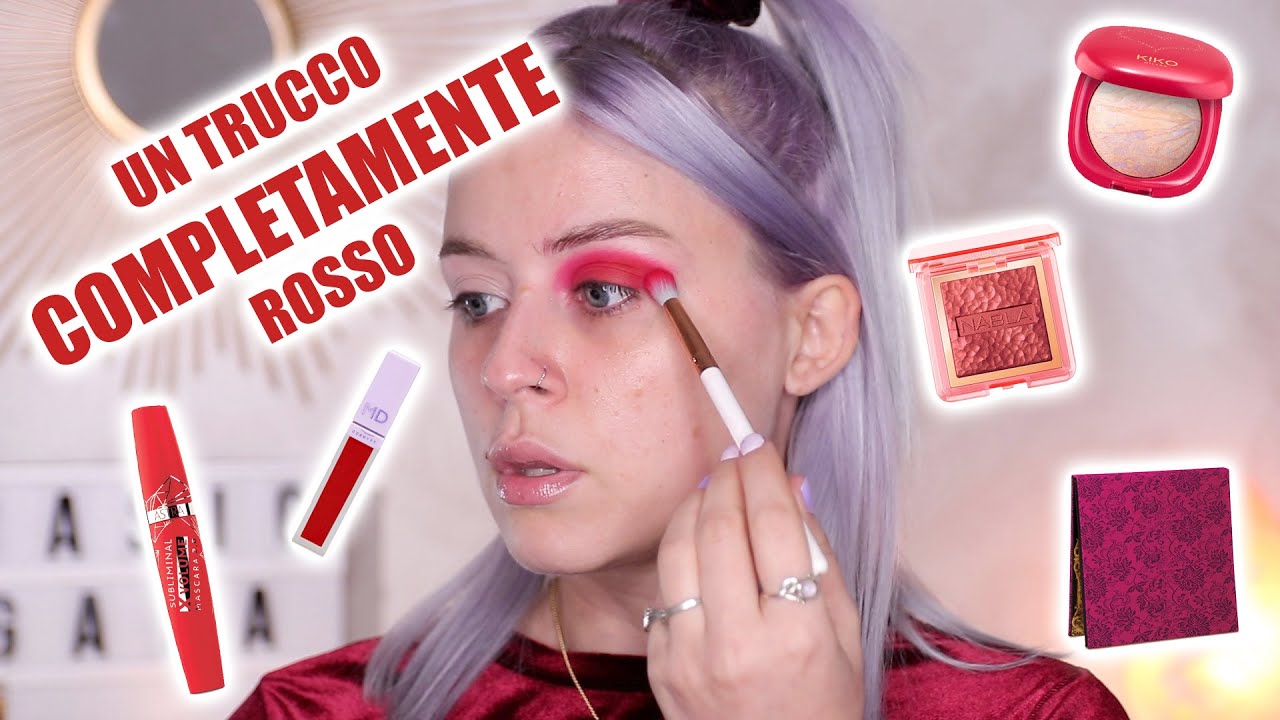 MI TRUCCO DI ROSSO *uno dei video più fail di sempre*