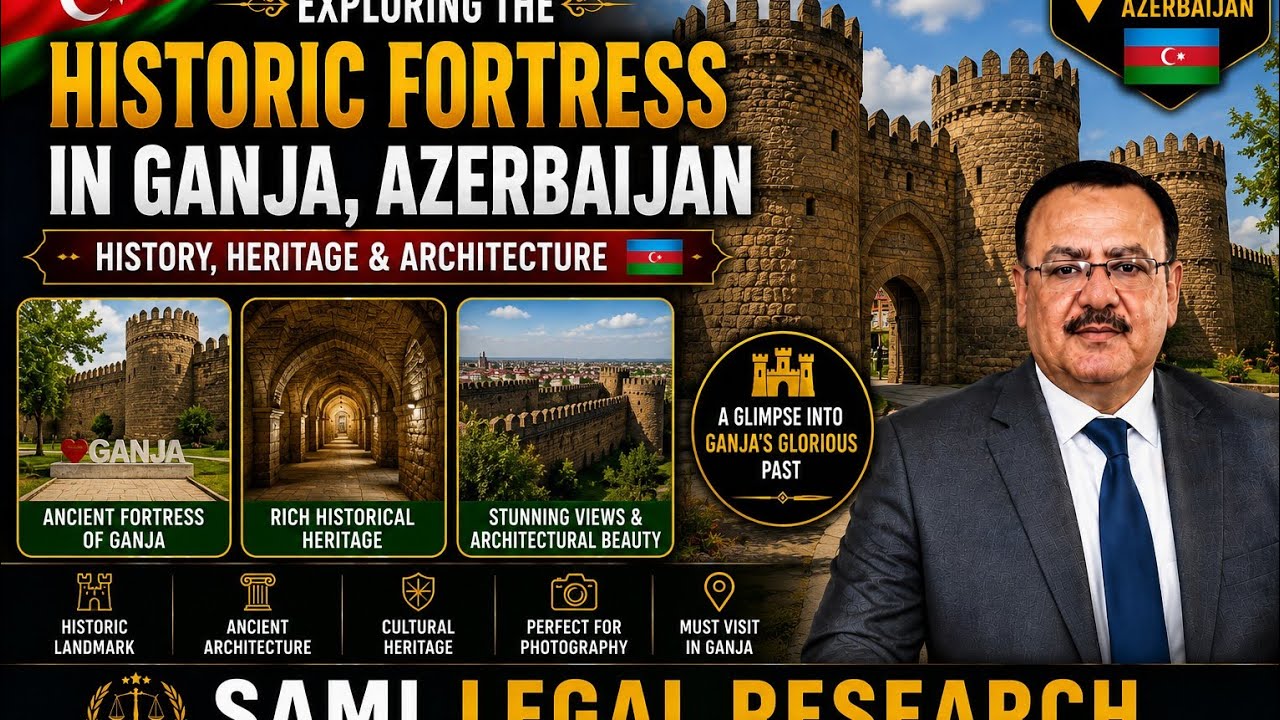 )🏰 Exploring the Historic Fortress in Ganja | History, Heritage & Architecture | Azerbaijan Travel,.