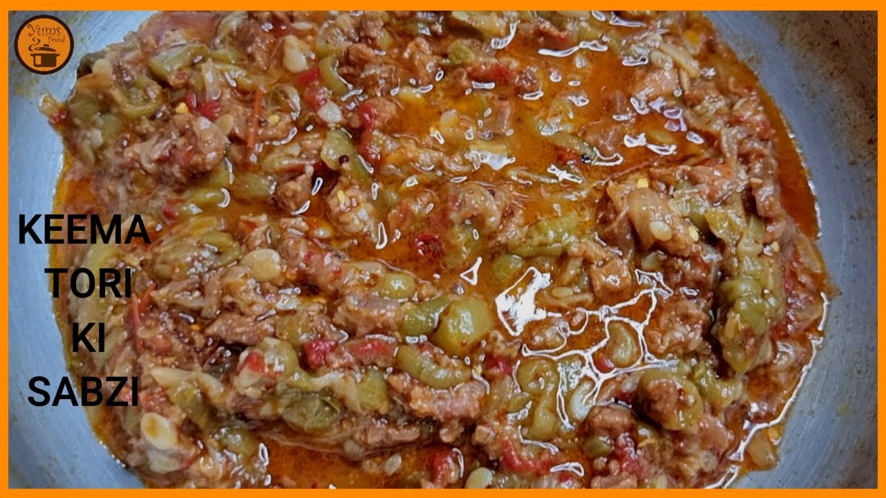 keema turi | turai keema | keema turai recipe by yums food