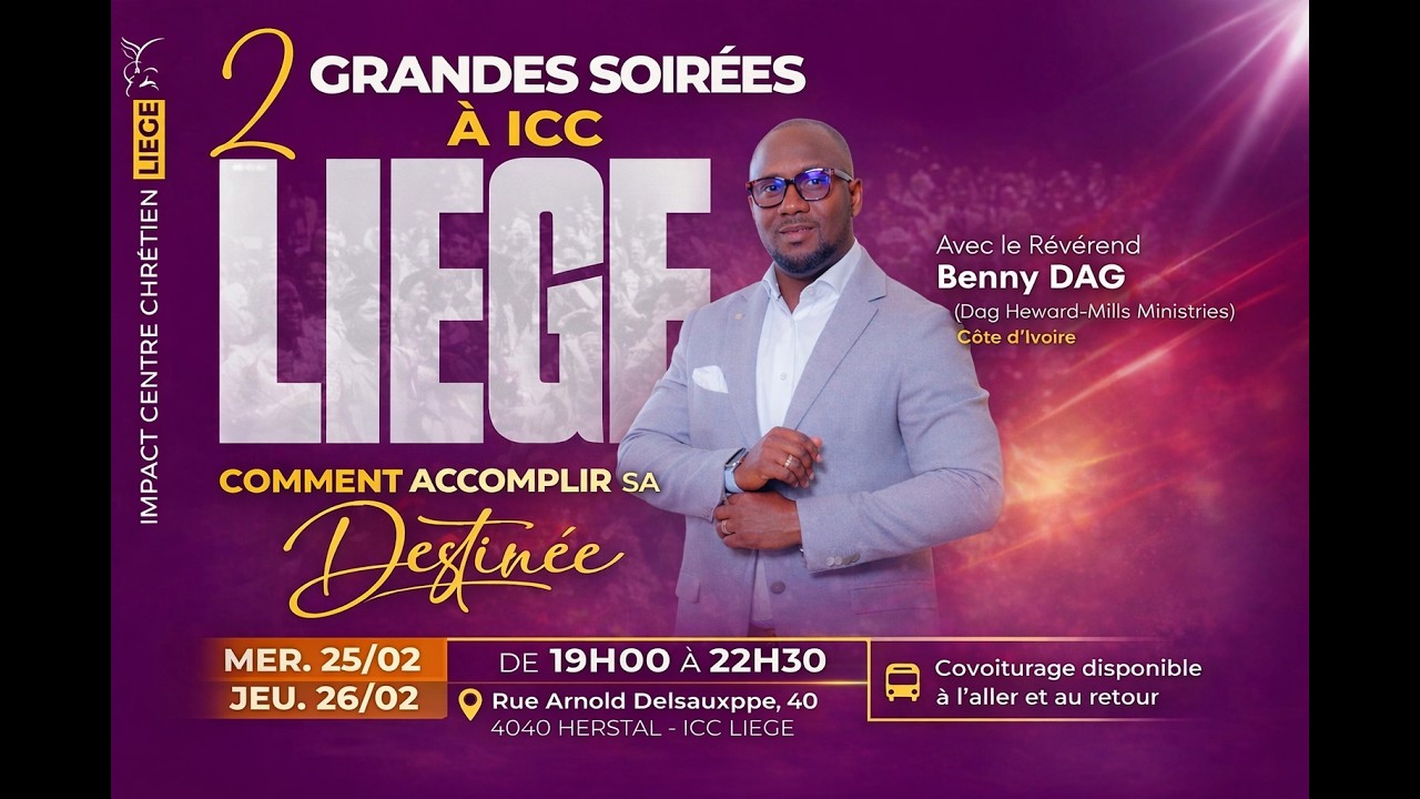 COMMENT ACCOMPLIR SA DESTINÉE _Jour 2 - Rév. Benny DAG