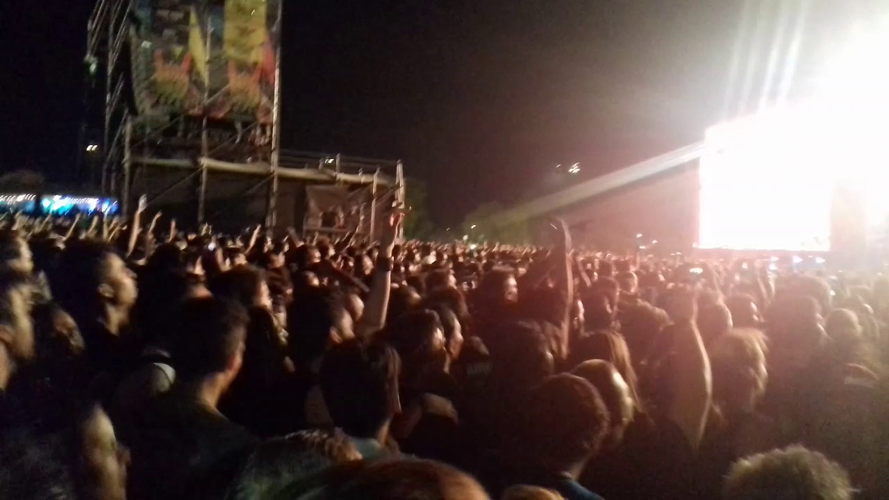 Enter Sandman...con coros de Santi-Lollapalooza 2017.