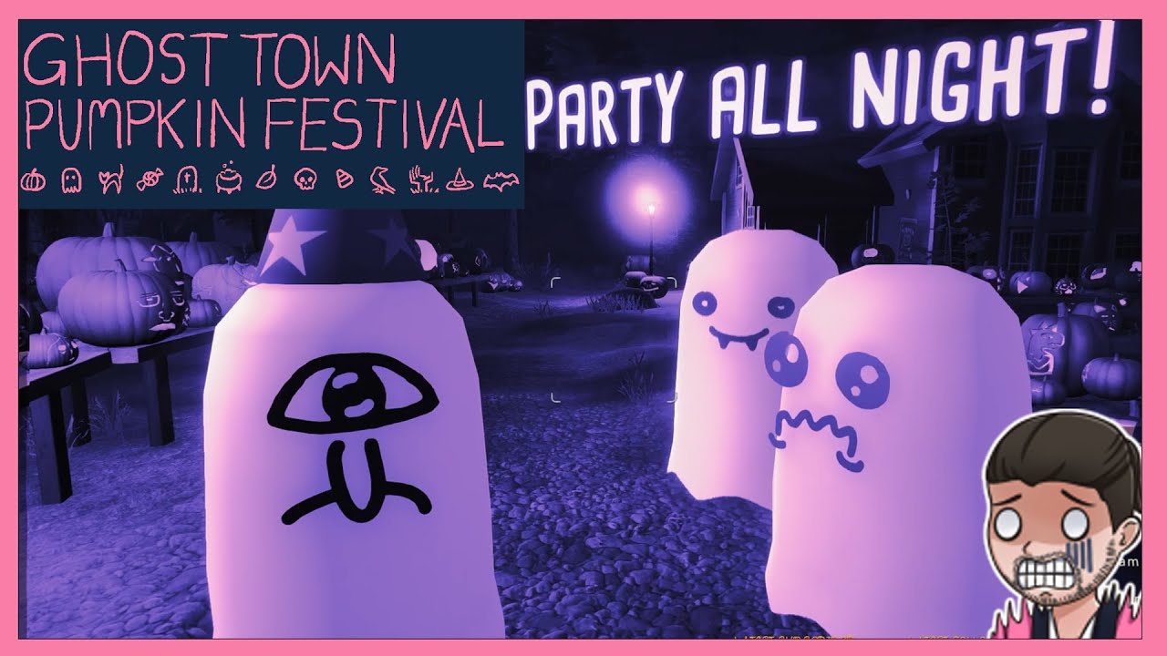 Carving My First Ever Pumpkin (and it's virtual) | Ghost Town Pumpkin Festival