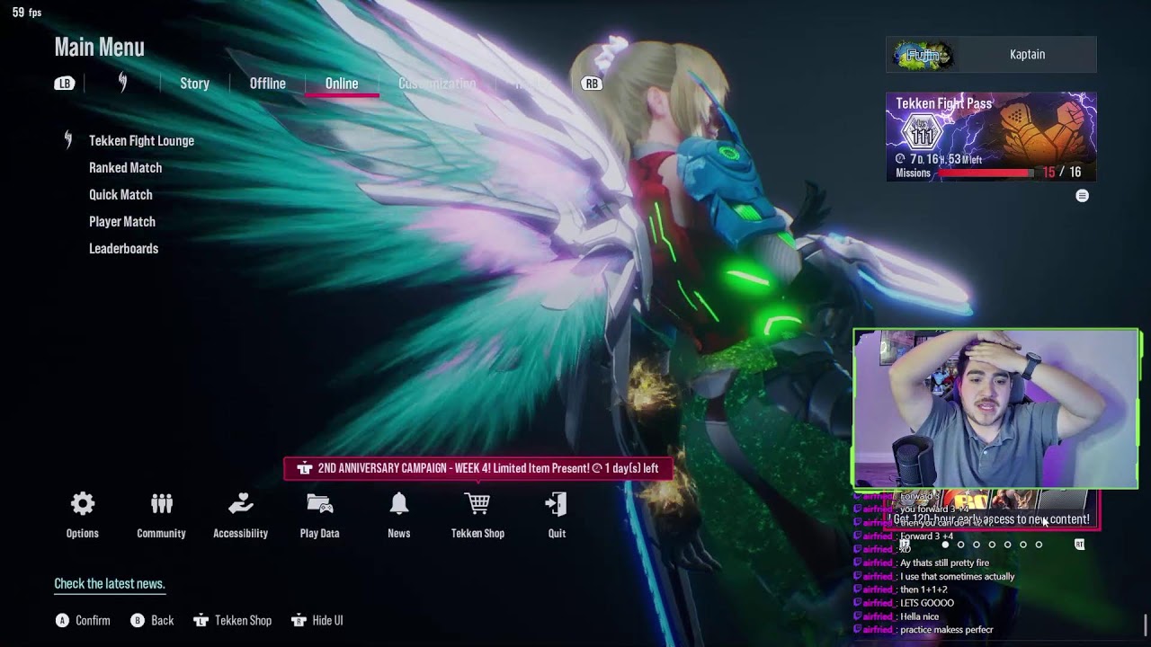 TEKKEN KING GRIND TIME!