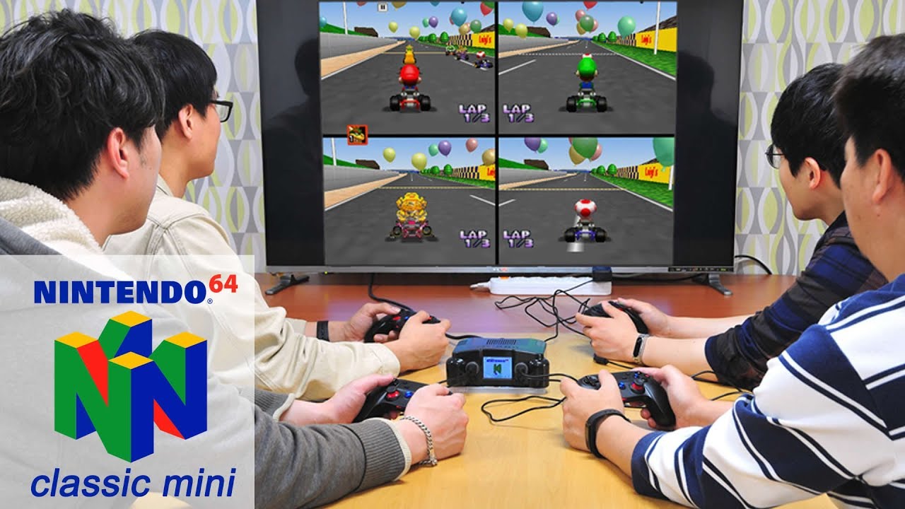 Nintendo 64 Mini 4 Player Clone Case For Odroid