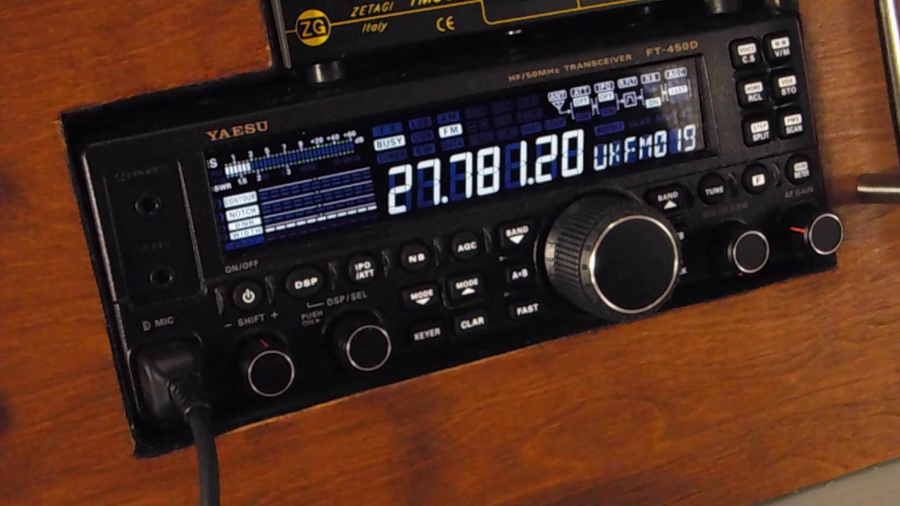 CB Radio UK London to Scotland .  E skip. Yaesu FT-450D