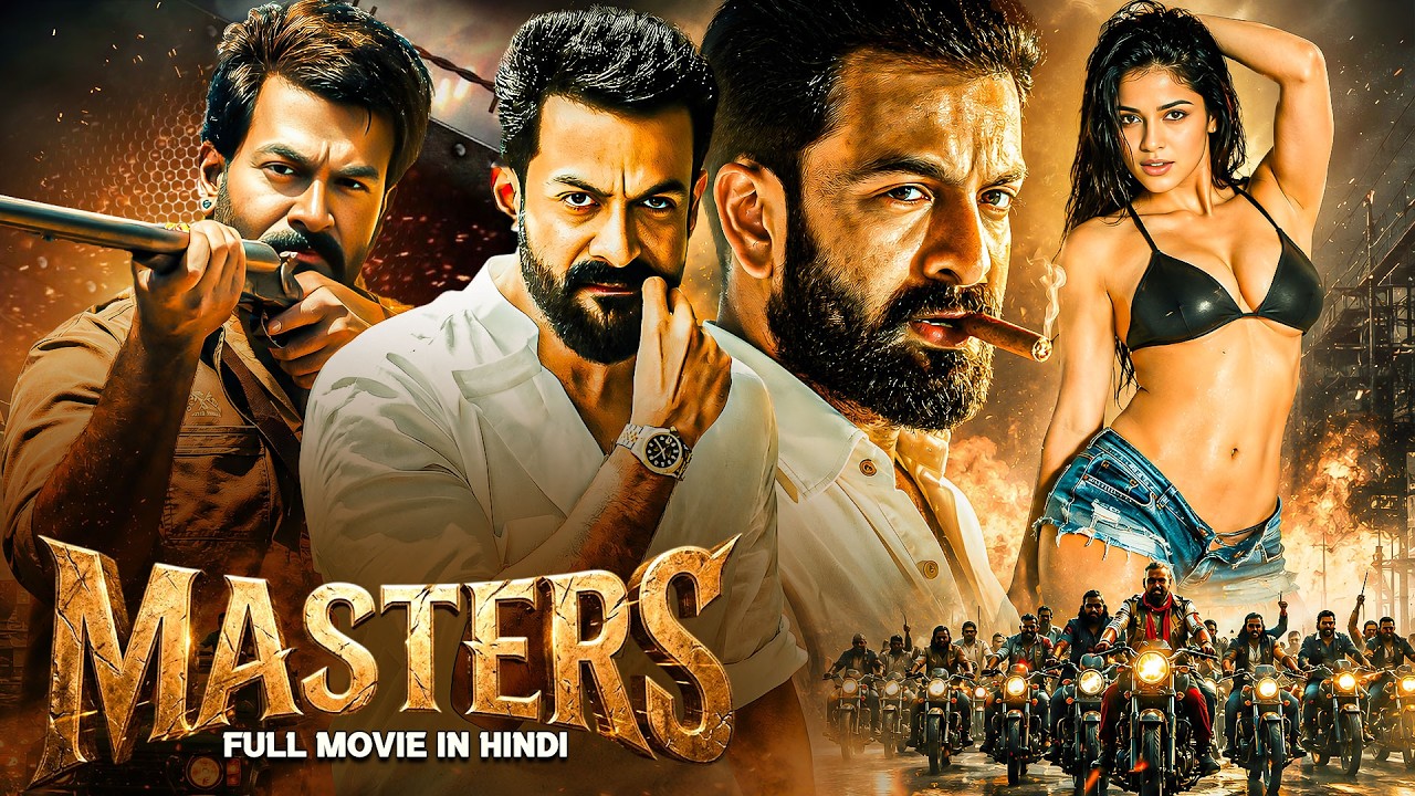 MASTERS 2026 | Full Movie Hindi Dubbed 2026 | Prithviraj, Pia Bajpai | New Action Blockbuster Movie