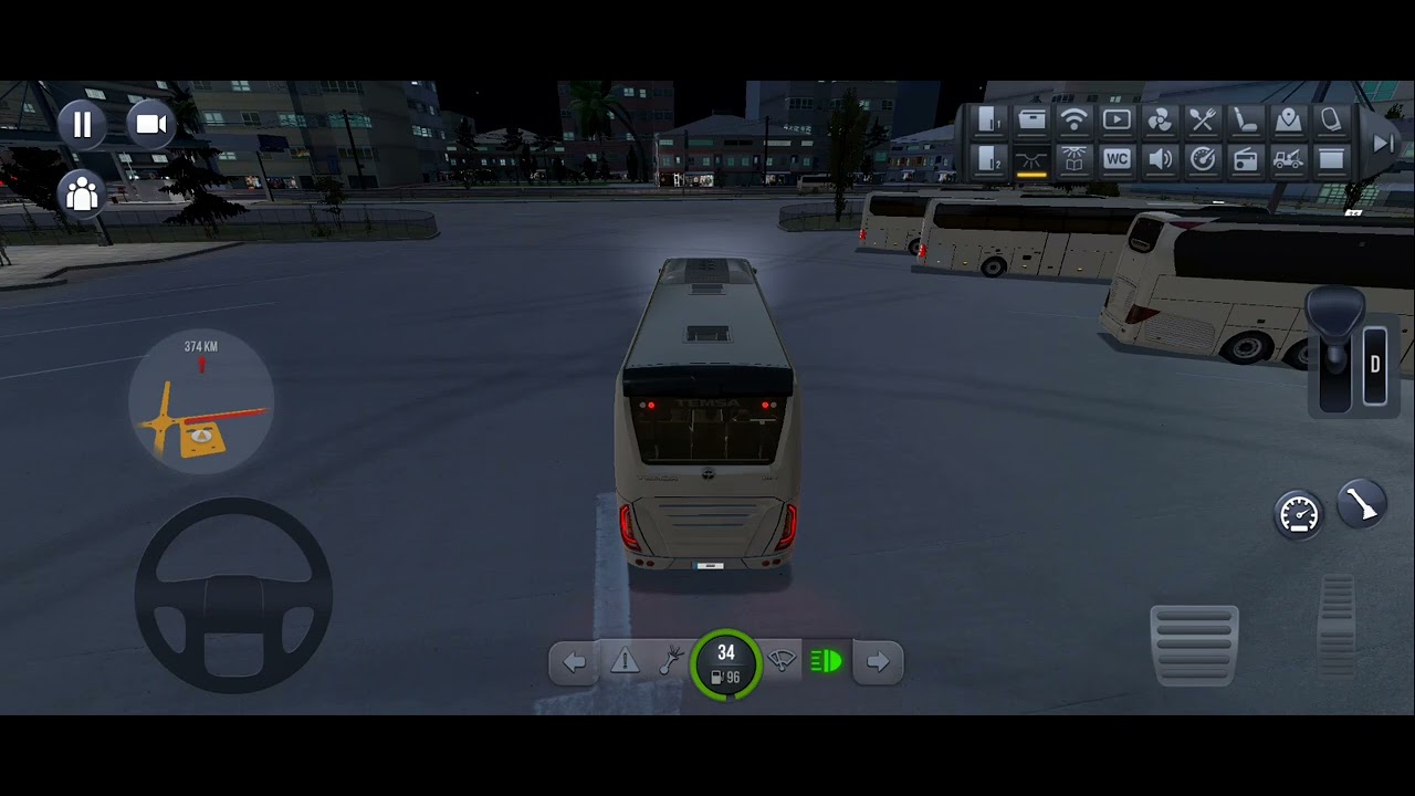 Super express Bus Dangerous Driving |Coach Bus Simulator Game #bus 