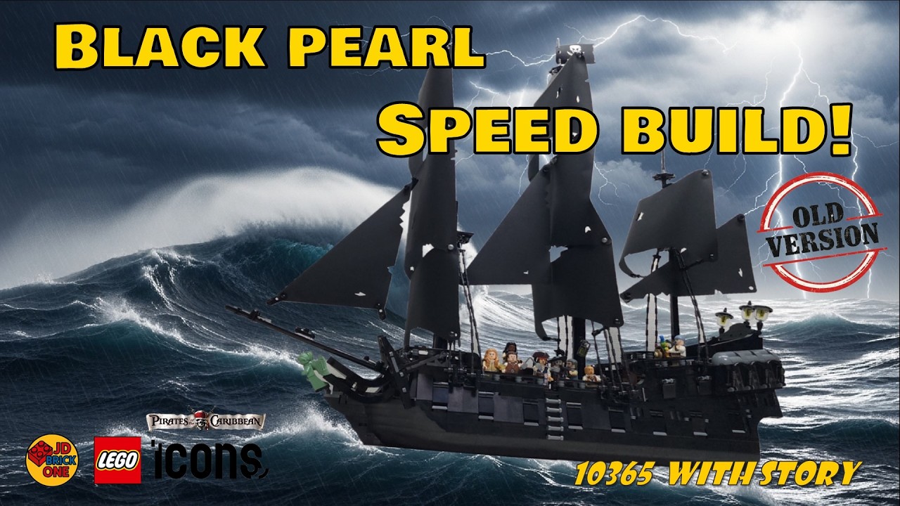 (Old Version) Lego 10365 Black Pearl Normal  Build!