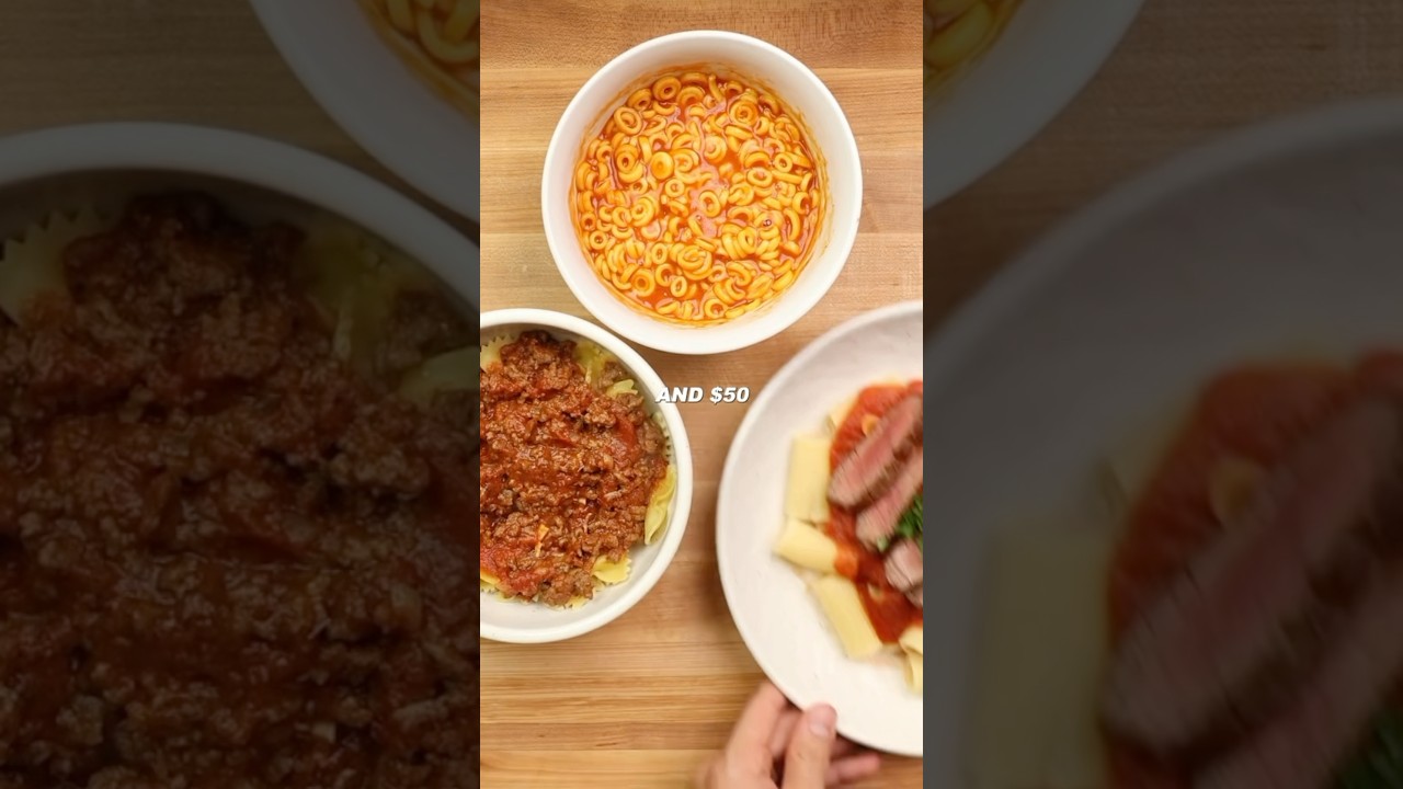 Italians RATE three levels of PASTA @louisgantus