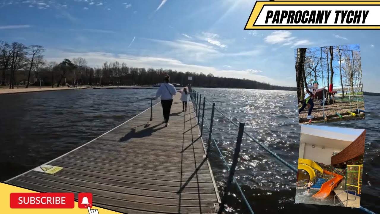 Tychy, kilka ciekawych atrakcji w mieście - Jezioro Paprocańskie, Park Linowy, Aquapark